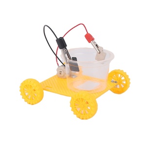 DIY STEM Bois <span class=keywords><strong>Magique</strong></span> Étudiant <span class=keywords><strong>Expérience</strong></span> <span class=keywords><strong>Scientifique</strong></span> Jouet Eau Salée Puissance Voiture Science Jouet DIY Chimique Gizmo Technologie - Product Image 1