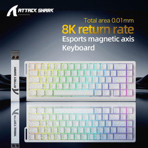Attack Shark X68HE Teclado mecánico con cable Interruptor magnético para juegos RT 0,01mm 8K Tasa de retorno Teclado RGB - Product Image 2