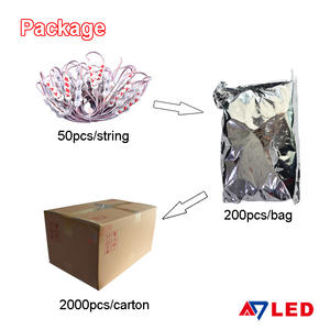 Haute luminosité 12V 3 LED Module 1.2W Ultrasonique IP68 120LM SMD 2835 Led Module Lumière avec Lentille - Product Image 5