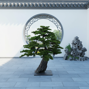 Árbol Bonsái Artificial, Pino Artificial, Pino Japonés <span class=keywords><strong>para</strong></span> Jardín, Plantas Artificiales <span class=keywords><strong>para</strong></span> Exteriores, Tipos <span class=keywords><strong>de</strong></span> <span class=keywords><strong>Pinos</strong></span> - Product Image 6