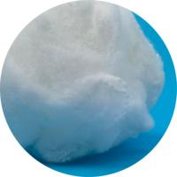 Fibre Bi-composante PLA 4D 51mm, Fibre Biodégradable pour Remplissage