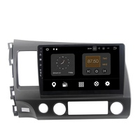 10,1 Zoll 1din Android 10 Auto DVD-Player für Honda CIVIC 2006-2011 Quad Core GPS Navigation Autoradio Multimedia Stereo Wifi BT