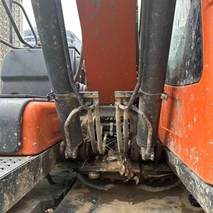 Excavatrice sur roues Doosan DX150WE-9C, couleur noire, équipement de construction, avec roulement Airman, godet de 1,15 m, moteur et engrenages - Product Image 4