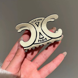 Pinces à <span class=keywords><strong>cheveux</strong></span> personnalisées en acétate, taille moyenne, motif écaille de tortue, pinces rétro léopard, pinces coréennes - Product Image 4