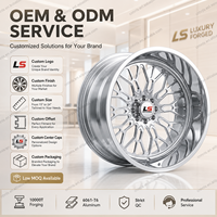 Rines Forjados para Camionetas Americanas de Tamaño Completo, 20, 22, 24, 26, 28 Pulgadas, Cromados, Pulidos, Diseño Cóncavo, Todoterreno, Deportivos, Personalizados, de Aleación