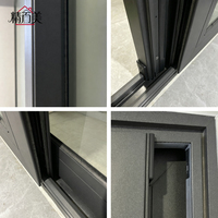 Fenêtre coulissante en aluminium sans entretien, design intérieur personnalisé, avec double vitrage, pour maison, bureau, salle d'étude, appartement