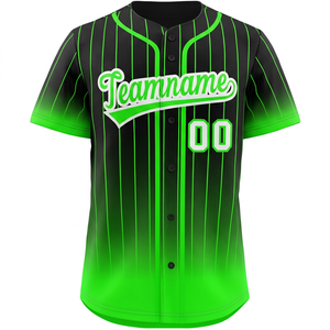 เสื้อเบสบอลแบบซับลิเมชั่นสั่งทำพิเศษ 100% โพลีเอสเตอร์ ระบายอากาศได้ดี ป้องกันแบคทีเรีย แห้งเร็ว สีชมพูอมเทาไล่เฉดสีดำ แขนสั้น - Product Image 5