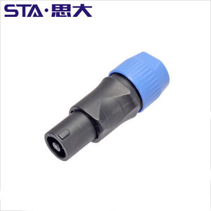 Speakon Nl4fcスピーカーケーブル4ピン女性男性プラグソケットコネクタSpeakon Audio XLRコネクタラウドスピーカー用 - Product Image 2