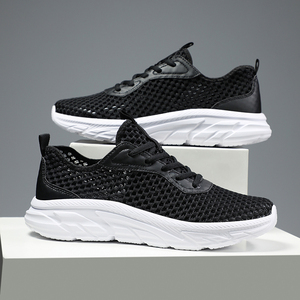 Zapatos Deportivos de Moda para Hombre, Talla Grande, Ligeros, Transpirables, con Diseño de Cordones, Forro de Malla, para Caminar - Product Image 2