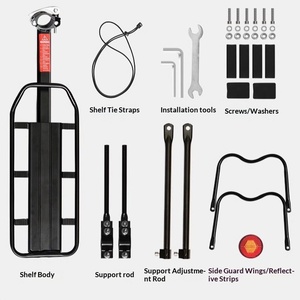 Snelkoppeling mountainbike achterdrager passagiersdrager fietsaccessoire aluminiumlegering gemaakt in China - Product Image 4