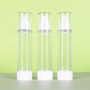 100ml <b>Mini</b> <b>Travel</b> Plastic Round Empty Liquid Packaging Spray <b>Bottle</b> Empty Cosmetic Packaging - Product Image 5