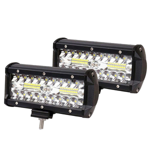 ไฟ LED บาร์ 120W สำหรับลำแสงแบบคอมโบ แสงสีขาวธรรมชาติ สามแถว ขนาด 7 นิ้ว - Product Image 1