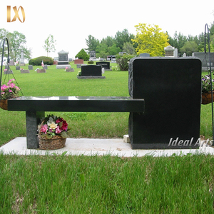 Custom Natural Marble <strong>Granite</strong> Headstone Seat <strong>Bench</strong> Commemorate Tombstone - Product Image 6