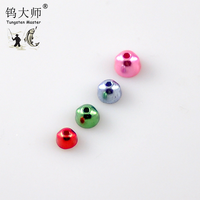 Perles de tungstène pour la pêche à la mouche, accessoires, couleurs personnalisées, de haute qualité, nouveau design,
