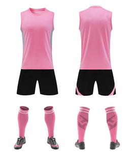 Kaos Latihan Sepak Bola Berkualitas Tinggi Baru untuk Pria Tanpa Lengan Bahan Polyester Bernapas - Product Image 6