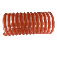 Tuyau d'aspiration hélicoïdal flexible en PVC, tuyau d'aspiration et de refoulement renforcé en PVC pour l'eau et l'huile