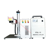 Machine de marquage laser UV 3D Machine de gravure laser UV 3D 3W 5W 10W JPT pour gravure en relief de bouteilles en verre