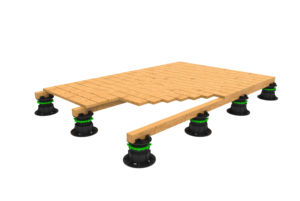 בסיס פלסטיק מתכוונן איכותי לאריחי חוץ ולריצוף, תושבת לאריחי ריצוף, בסיס תמיכה לריצוף - Product Image 4