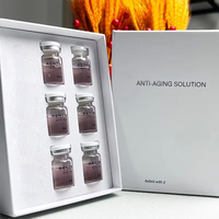 Geen LOGO Direct verzending Hyaluronzuur Ampul Huidverzorging Serum Anti-verouderingsoplossing 6+2 stuks Serum Kit met Gebruik voor Beautyapparaat