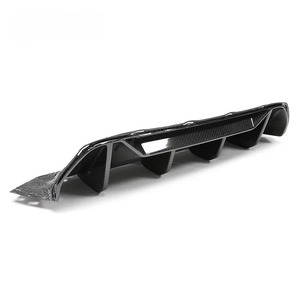 Diffuseur arrière en fibre de carbone sèche style MP pour BMW F90 M5 Competition 2018-2023, protection de pare-chocs inférieur - Product Image 4
