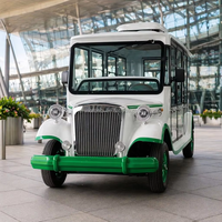 Autobús Turístico Eléctrico Vintage de 11 Plazas, Elegante y Silencioso, Transporte Exclusivo de Patrimonio para Zonas de Playa de Lujo