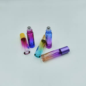 Grosir kosong 5 Ml 10 Ml <span class=keywords><strong>Roll</strong></span> on kaca parfum botol kaca Roller bola minyak esensial botol - Product Image 6