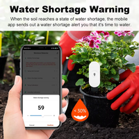 Testeur d'humidité du sol Tuya ZigBee, hygromètre pour la ferme, la pelouse, les plantes, les fleurs, capteur de surveillance, contrôle par application