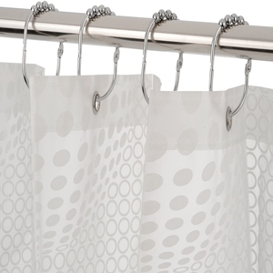 Bộ 12 Thanh Treo Rèm Tắm Bằng Thép Không Gỉ, Chống Gỉ, Mạ Crôm Bóng, Xingda - Product Image 6