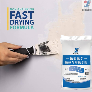 Thân thiện với môi trường chống nứt Fluorocarbon lỏng bên ngoài tường Putty bột đặc biệt lớp phủ trát Trắng - Product Image 2