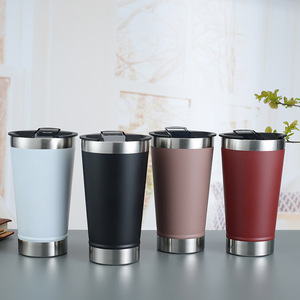 Taza portátil Madou para coche, 500ml, tapa de aislamiento térmico de acero inoxidable doble, Abrebotellas para uso <span class=keywords><strong>en</strong></span> la oficina para <span class=keywords><strong>agua</strong></span> fría de cerveza - Product Image 3