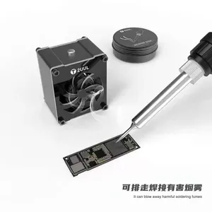 2UUL DA99 <span class=keywords><strong>CUU</strong></span> Mini ventilateur de refroidissement haute vitesse Refroidissement rapide 1 clic Démarrage/arrêt Deux vitesses de vent pour les outils de réparation de téléphone - Product Image 2