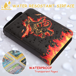 Protège-cartes <span class=keywords><strong>Charizard</strong></span> en PVC pour pochettes, feuilles de présentation, protège-cartes photo <span class=keywords><strong>GX</strong></span> originaux TCG pour cartes à collectionner, pochettes pour cartes photo, classeur - Product Image 4