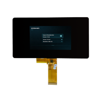 Panel Layar Sentuh LCD TFT 4,3 Inci LBL-T043QPH-02 ETML0430L1DHU Layar Industri untuk Pengontrol Atlas HMI