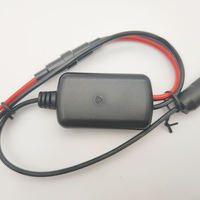 Câble modulateur de fréquence FM pour voiture, modulateur de programme radio FM pour voiture, cordon de transmission de signal d'antenne Bluetooth