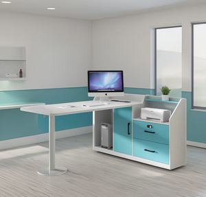 Ensemble de bureau et de chaise de clinique pour diagnostic de médecin pour les Tables d'hôpital de diagnostic d'animal de compagnie d'hôpital <span class=keywords><strong>pédiatrique</strong></span> ambulatoire - Product Image 2