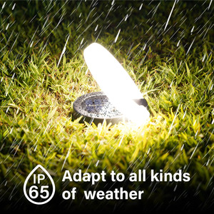 Nueva Lámpara Solar LED para Exteriores, Resistente al Agua, para Jardín, Caminos y Escaleras, Cuerpo de Plástico Duradero, Lámpara de Jardín Enterrada - Product Image 4