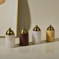 Brûleur d'encens en onyx naturel, brûleur de Bakhoor en pierre solide pour Ramadan, Aïd, Majlis, décoration arabe pour la maison, vente en gros d'usine OEM