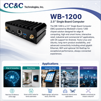 Carte de développement SBC WB-1200 de haute qualité 10 TOPS, compatible avec plusieurs systèmes d'exploitation, AI à succès avec 5G/4G