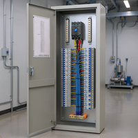 Tableau de distribution hybride en plastique ABS personnalisé 220V/380V IP40 GoodQi pour système de contrôle industriel