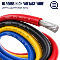 Fabrication directe UL30056 Haute tension 3000V Haute température 200 ℃   Câble en cuivre certifié FT-2 pour le câblage