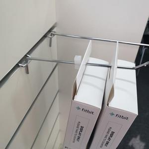 Móc <span class=keywords><strong>Prong</strong></span> Đơn Chrome Nặng Hiển Thị Lắp Móc Slatwall Đơn 6" - Product Image 6