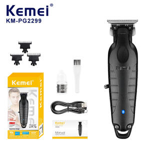 Tondeuse à cheveux électrique professionnelle Kemei, longueur 16 cm, rechargeable, alimentée par USB, qualité salon - Product Image 4