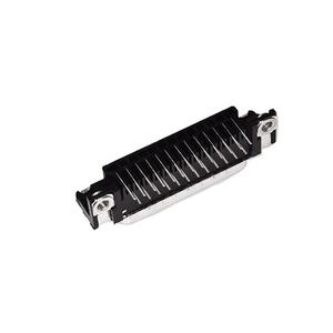 Conector Jeking D-SUB de 25 pines, en ángulo recto, para soldar, obsoleto, de montaje en bandeja, con orificio pasante 5747238-2 - Product Image 6
