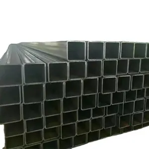 ASTM A500 Gr de carbono de acero negro de la sección hueca tubo cuadrado y rectangular 38x38