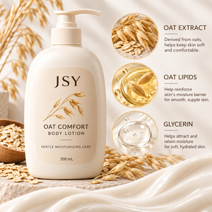 Lotion corporelle hydratante quotidienne douce <span class=keywords><strong>pour</strong></span> peaux sèches et raides, soin apaisant à <span class=keywords><strong>l</strong></span>'avoine, sensation de douceur et de lissage, 500 mL - Product Image 2