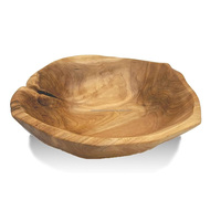 Bol en bois fait main de style américain vintage de qualité supérieure, écologique et élégant, vaisselle durable pour la maison