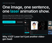 L'IA génère automatiquement des programmes d'animation laser ILDA à partir d'une image et d'une phrase pour le logiciel Pangolin Beyond