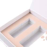 Boîte-cadeau personnalisée de luxe en carton recyclable imperméable en forme de livre avec fermeture magnétique pour parfums et cosmétiques