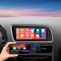 Nuevo sistema multimedia inalámbrico para automóvil con Android AUTO y CarPlay, pantalla de 12.3 pulgadas para Audi Q5, reproductores de video para automóvil