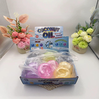 Nouveauté : Jouet Squishy en Huile de Coco Multicolore, Anti-stress, Non Rebondissant, Jouets Promotionnels Croustillants